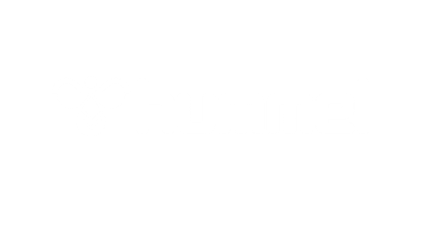 Das Bild zeigt das Hummel-Logo, das aus einer stilisierten Biene neben dem Wort Hummel in einer abgerundeten Kleinschrift besteht. Das Design ist weiß auf einem hellgrauen Hintergrund.
